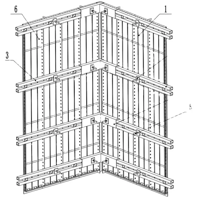Kostengünstiges Individualisierungs-Bausystem Aluminium-Schalungsplatten für Betonplatten