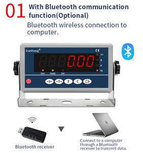 High Accuracy LED Display KH-2199-F1Weighing <strong>Indicator</strong> for Floor Scale Bench Scale Communication <strong>Functions</strong> - Product Image 6
