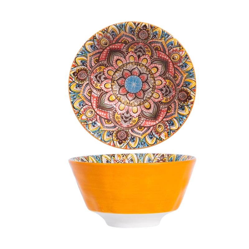Orange 4.8-inch bowl