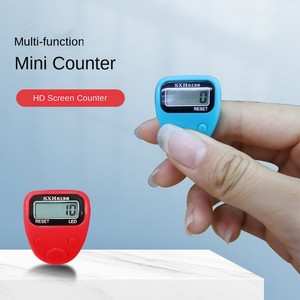 SXH5136จอ LCD ดิจิตอล5หลักปรับได้สำหรับสวดมนต์เครื่องมือสวดมนต์เดือนรอมฎอนแหวนนิ้วมือเคาน์เตอร์นับถอยหลัง - Product Image 1