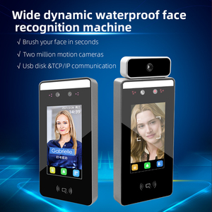 <strong>Wifi</strong> Dynamic Face Recognition Time Attendance Access Control IR Temperature Measurement and Face Recognition Camera Touch Screen - Product Image 4