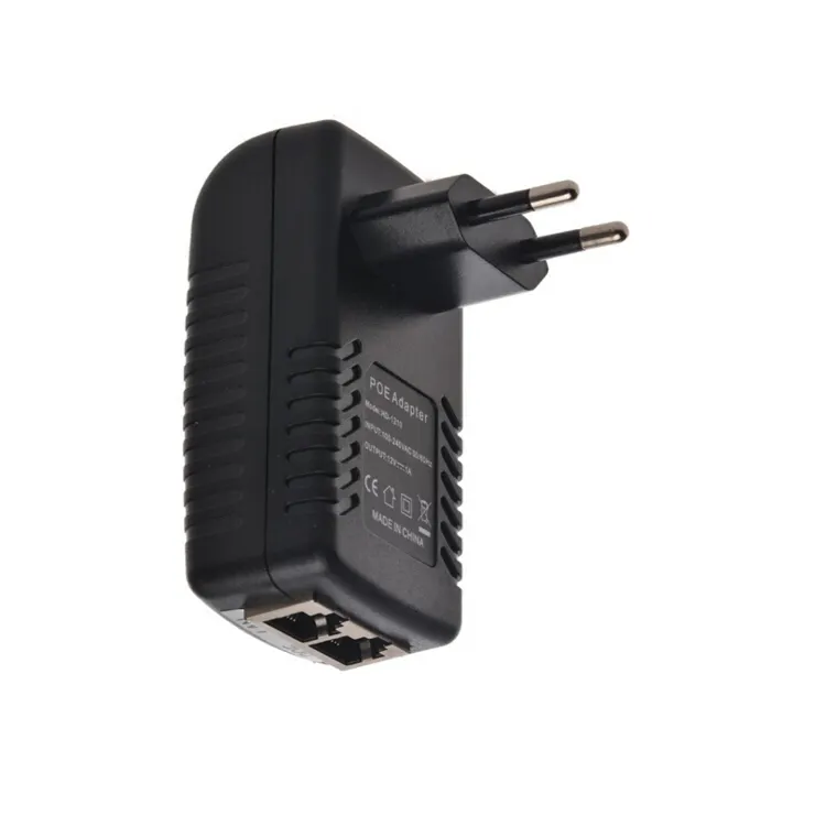 48V 0,5a 24V 1a 12V 2a Input Perangkat Bertenaga Ipc Peralatan Sumber Daya Melalui Injektor POE Ethernet
