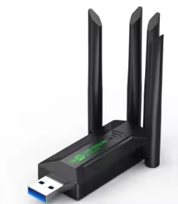 Двухдиапазонный USB Wi-Fi 1200 Мбит/с Адаптер 2,4 ГГц 5 ГГц Wi-Fi с 4 антенной ПК мини-компьютер 600 Мбит/с приемник сетевой карты - Product Image 6