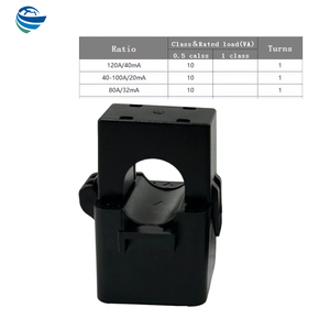 80-120A Entrada 20mA 40mA 32mA Salida Transformador de corriente de núcleo dividido Tipo abierto CT Sensor de corriente Aprobado por La CE para bajo voltaje de 0,66 V - Product Image 5