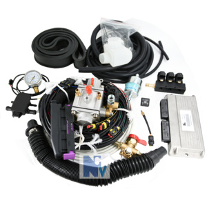 Yakıt sistemleri için 4 silindir yakıt enjektörü Gnc dönüşüm kiti OBD ile otomobiller için doğal gaz kiti gnv gnc gaz sistemi - Product Image 1