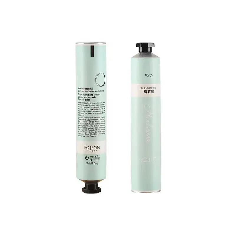 Embalagem cosmética 30ml personalizado tubo de alumínio dobrável impresso para produtos farmacêuticos