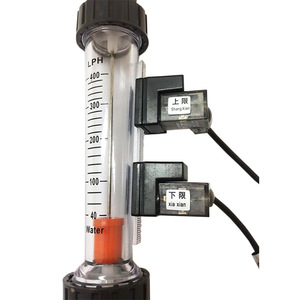 Fabrika fiyat düşük maliyetli inline PVC bağlantı akış göstergesi plastik su debimetre rotametre su debimetre - Product Image 3