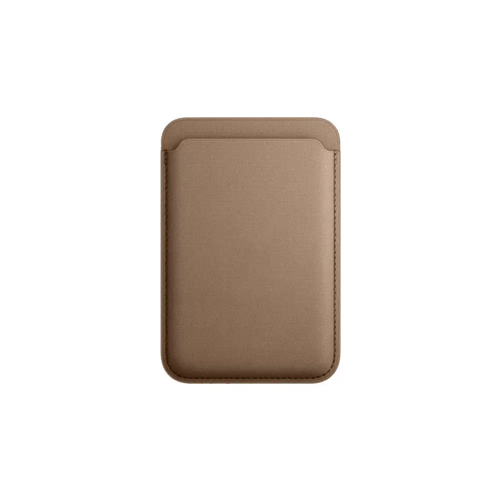Shemax cüzdan manyetik deri yuvası kart tutucu yeni ekolojik Fiber FineWoven sopa-on iPhone 15 için Pro Max 14 13 12