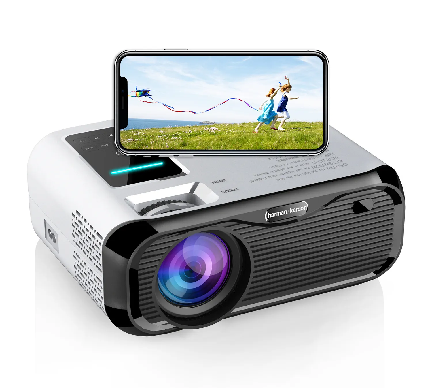 E501H домашний кинотеатр родной 1080P HD светодиодный проектор USB Android 9,0 смарт-Видео Портативный ЖК-проектор для обучения встрече