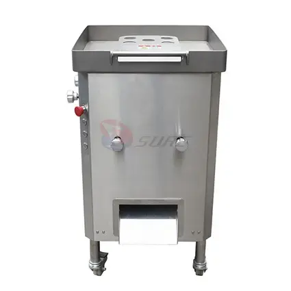 Stainless Steel Compact Structure Fresh Meat Shredder Machine with Speed Adjustable for Slicing Beef and Pork