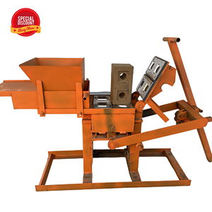 Manuel kil tuğla şekillendirme makinesi entegre hareketli küçük mühendislik ekipmanları - Product Image 6
