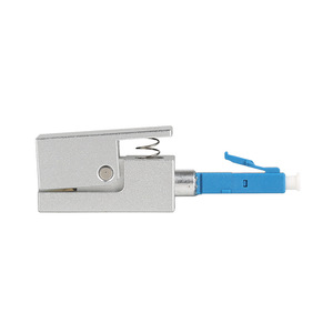 Adaptador de fibra óptica desnudo pulido UPC tipo cuadrado LC para redes FTTH WiFi IP 3G 4G utilizadas en equipos de telecomunicaciones - Product Image 1