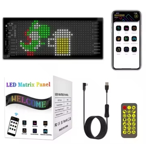 P5MM Full Color 6,8*2,8 Zoll Flexible Displays Digital Signage Auto-LED-Bildschirm Taxi Heckscheibe Smart Advertising Panel - Product Image 4