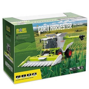 2.4G Remote Control Corn Harvester RC Farm Tractor Truck Toy <strong>1</strong>:24 Scale with Sound Lights Spray and Rotating <strong>Header</strong> for Kids RTR - Product Image 6