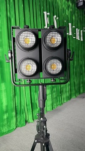 4x100W 4 Eyes 4*100W DMX512 cob Blinder สำหรับสตูดิโอโรงละคร - Product Image 6
