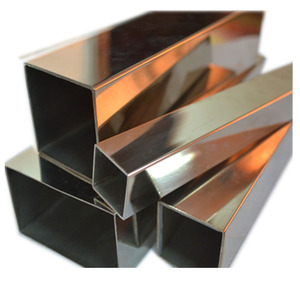 201工业不锈钢焊接方形矩形管150x150 sus 316 304缎面 - Product Image 1