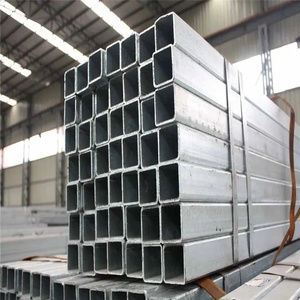 现货矩形方形镀锌钢管厂批发低价输油管道弯曲加工 - Product Image 2