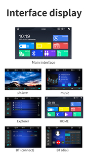 Fabrik für CarPlay Android Auto Mirror Link 2 Din HD Touchscreen 7 Zoll Fahrzeug Multifunktion sauto <span class=keywords><strong>MP5</strong></span> <span class=keywords><strong>Media</strong></span> <span class=keywords><strong>Player</strong></span>