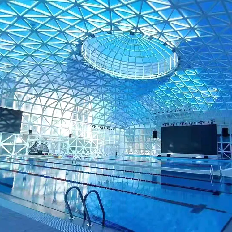 Folha de policarbonato para piscina, folha de plástico transparente para cobertura da piscina