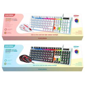 KAKUSIGA <strong>Mouse</strong> <strong>Keyboard</strong> Combo Wired USB Set 1.3 Meter 1500 Dpi Office PC Gaming <strong>Computer</strong> 104 Keys <strong>Mouse</strong> <strong>Keyboard</strong> Combos