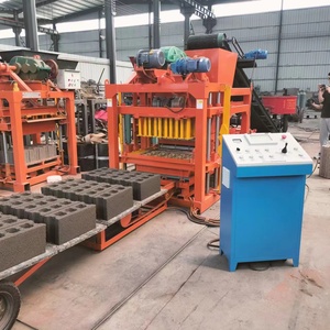 4-25 China Big <strong>Automatic</strong> <strong>Hydraform</strong> Hollow Concrete <strong>Block</strong> Making <strong>Machine</strong> in Zambia - Product Image 1