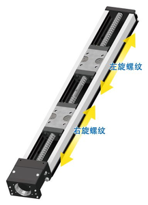 Left Right Hand Thread Rotation Module Single <strong>Axis</strong> <strong>Robot</strong> Module Symmetric Reciprocating Motion on Both Sides - Product Image 3