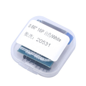 0,66-Zoll-OLED-Anzeigemodul für WEMOS D1 MINI ESP32-Modul Arduino AVR STM32 64x48 0,66 "LCD-Bildschirm IIC I2C OLED - Product Image 5