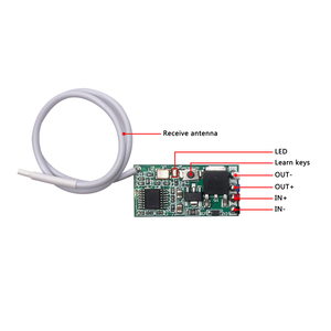433mhz Mini interruttore remoto Wireless Wide Voltage DC 3.6V-24V modulo ricevitore di decodifica 1CH Output pulsante di apprendimento e trasmettitore - Product Image 3