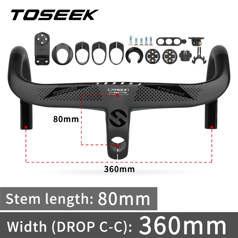 360*80mm black matte