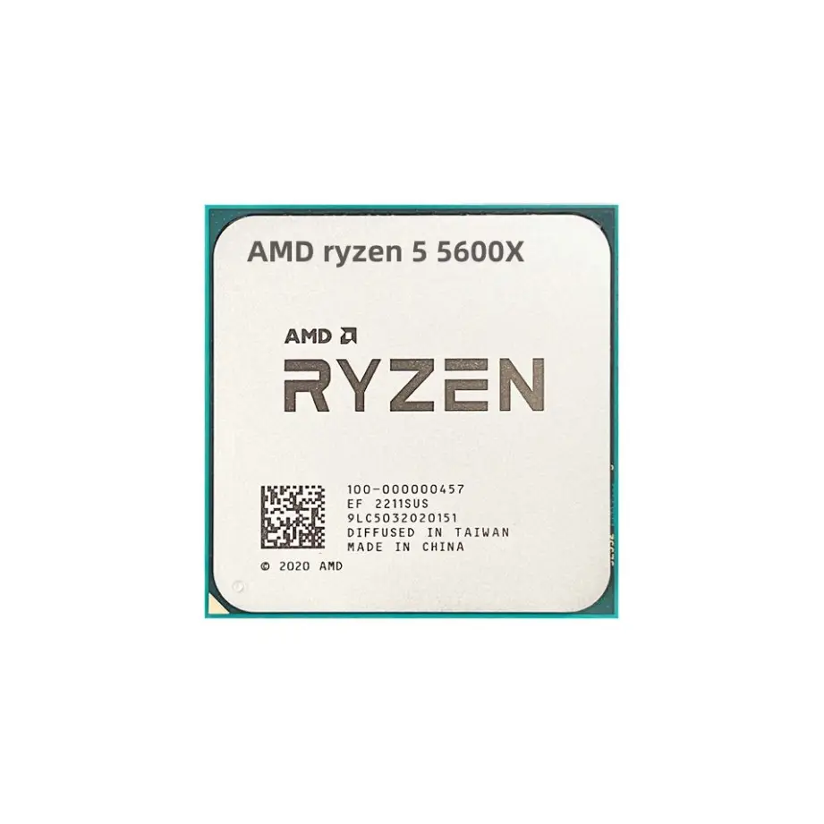 5600x ryzen 5 ryzen 5 5600x pc processor 3.9GHz Six-Core Twelve-Thread 65W L3=16M Socket AM4 CPU Processor