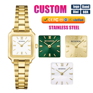 <strong>Womens</strong> Analog Vintage <strong>Women</strong> Wrist For Stainless Ladies Designer Brand <strong>Watches</strong> Minimalist Gold 18k <strong>Watch</strong> - Product Image 1