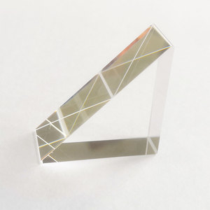 Custom N-BK7/UV Fused Silica Isosceles/<strong>Equilateral</strong>/Right Angle Triangular Prism With Ag Coating or Uncoated - Product Image 2