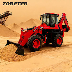 Tobeter trang trại Máy Digger với loader và backhoe với nhanh chóng vận chuyển mini máy xúc backhoe loader - Product Image 6