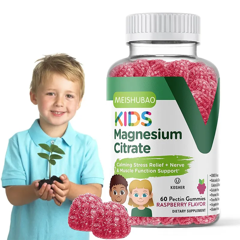 Gıda takviyeleri kalsiyum magnezyum çinko gummies vegan magnezyum gummies vitamatik magnezyum sitrat gummies çocuklar için