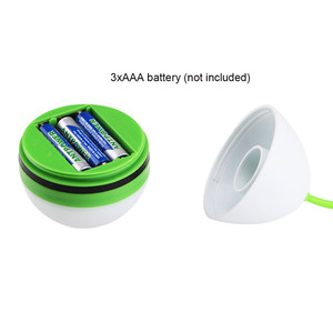 Xách tay hình dạng trứng LED Cắm trại ánh sáng đèn lồng ngoài trời treo đèn với Silicone dây đeo - Product Image 4