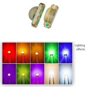 รับประกัน5ปีเอพิสตาชิป Ws2812 1204RGB สามสีมุมมองด้านข้างไดโอด1204มุมขวา RGB Smd Led ชิปแสง - Product Image 2