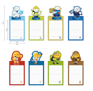 Bloc de notas magnético para nevera, notas adhesivas con diseño personalizado - Product Image 3