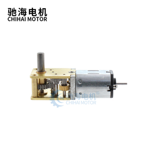 池海电机CHF-GW12T-N20VA DC 3V 6V 12V微型减速电机低速电动微型减速机蜗轮马达 - Product Image 3