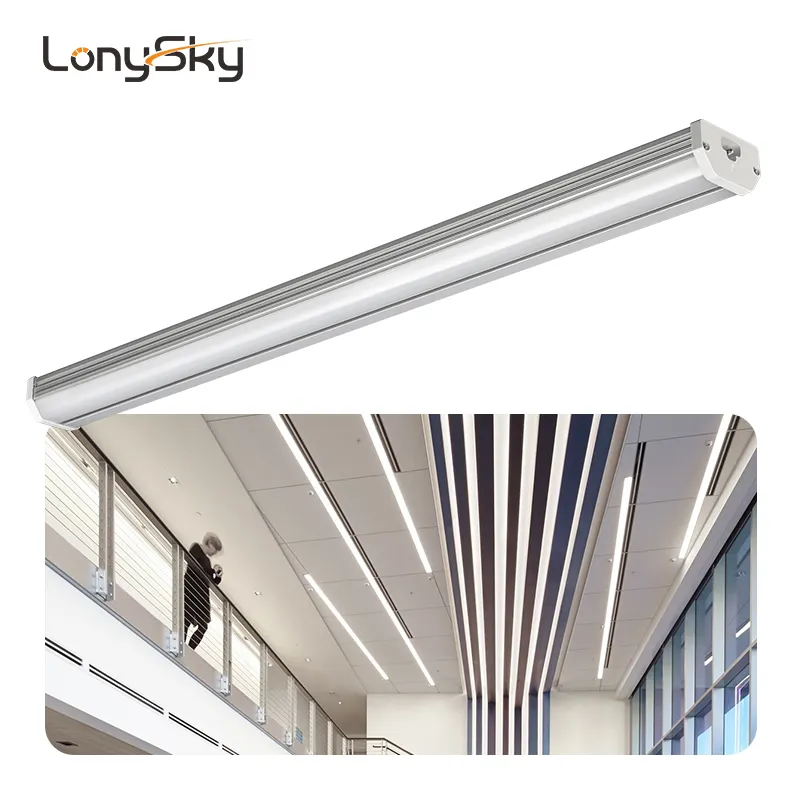 Muestra gratis regulable 50W lámpara lineal enlazable Led Batten Light Led Tube 150cm SMD 2835 4ft Led Tube Led Linear Light