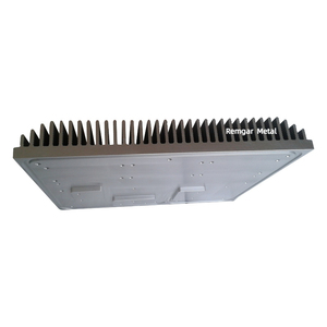 Custom Aluminium <strong>Heatsink</strong> Al6063 Aluminium Extruded Heat Sink Black Anodized <strong>Heatsink</strong> Plate - Product Image 3