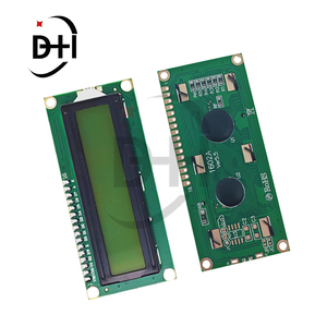 LCD1602 1602 LCD-Modul Blau/Gelb Grüner Bildschirm 16x2 Zeichen LCD-Anzeige PCF8574T PCF8574 IIC I2C-Schnittstelle 5V für Arduino