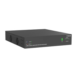 150W Class D Amplifier with <strong>DSP</strong> and Dante - Product Image 3