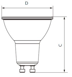 หลอดไฟ LED ที่จําเป็น 4.6-50W GU10 827/830/865 36D หลอดไฟ LED GU10 PHILIPS - Product Image 5