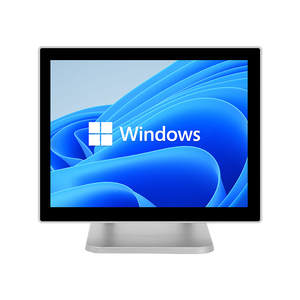 15 дюймов сенсорный экран POS машина Intel i7 Windows 10 совместимый розничный терминал POS с алюминиевым кассовым аппаратом MSR Card Reader - Product Image 2
