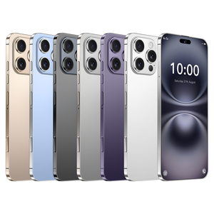 2025 orijinal Phone16 Pro Max 16gb + 1tb 6.8 inç tam ekran Android 14 cep telefonu I16 Unlocked 4K ekran 108MP Smartphone - Product Image 1