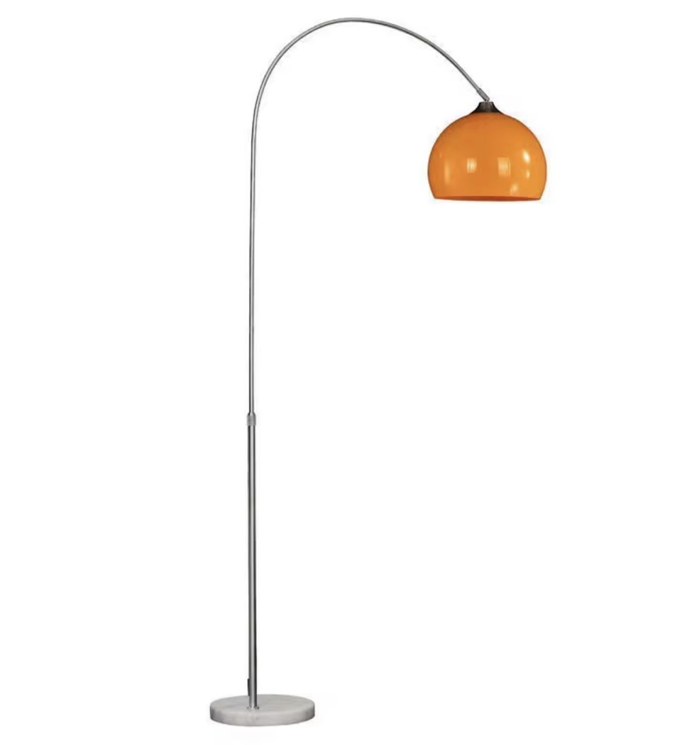 Lámpara de pesca naranja