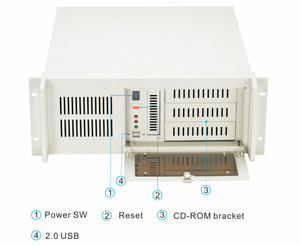 4U-4509W custodia per computer premium custodia per PC industriale custodia per Computer industriale robusta e durevole in grado di supportare la personalizzazione - Product Image 4