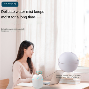 Hochwertiger tragbarer Luftbe feuchter mit kleinem Nachtlicht Cool Mist Aroma therapie ätherisches Öl Luft Diffusor Mini Luftbe feuchter