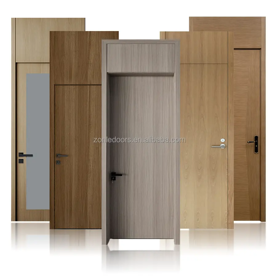 דגן מלא טהור דלת עץ אורן דלת malaysia חדר שינה עיצוב מינימליסטי תוצרת בית קיימא ארוך טווח