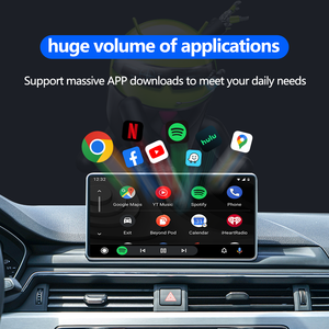 תיבת ai תיבת sm6625 13.0 אנדרואיד carplay 14 אוטומטי dongle אוטומטי אלחוטי max אוויר 1-שנה אחריות עבור audi a6 <span class=keywords><strong>c7</strong></span> mtk816 יחידת ראש אנדרואיד